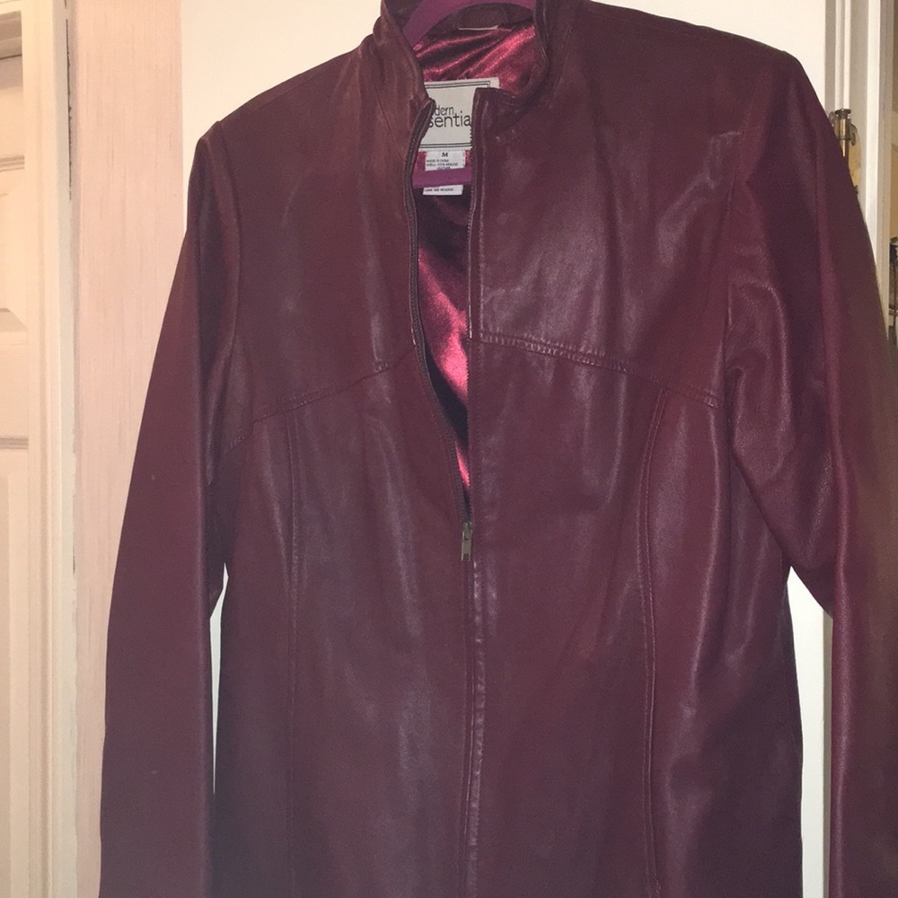 Leather jacket